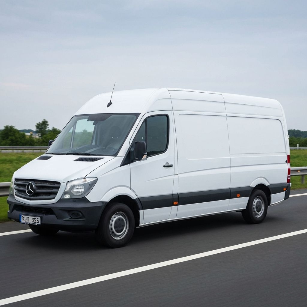 Mercedes Sprinter cargo van